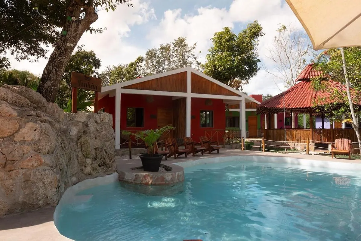 Tatil Evi Chechen Chaka Lodge Completo Leona Vicario Meksika